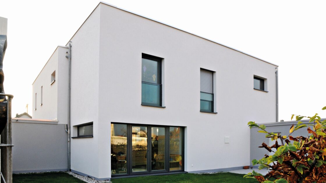Projekt: Neubau eines Einfamilienhauses in Passivhausbauweise in Karlsdorf