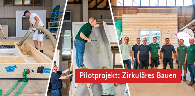 Pilotprojekt: Zirkuläres Bauen mit pro clima