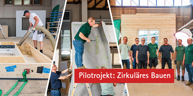 Pilotprojekt: Zirkuläres Bauen mit pro clima