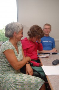 Conny mit ihrer Tochter Anne auf einem Alpinis-Treffen im Juli