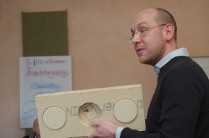 Jens Lüder Herms mit dem pro clima CLOX