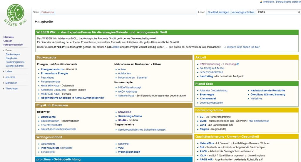 Startseite WISSEN Wiki