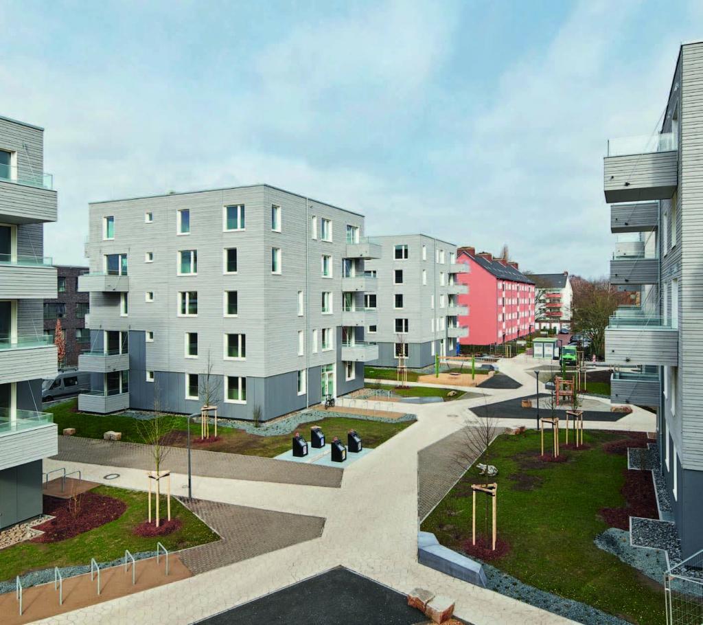 Holzbausiedlung in Hannover